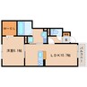 大和路線・関西本線/木津駅 徒歩16分 1階 築4年 1LDKの間取り