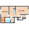 大和路線・関西本線/奈良駅 バス:7分:停歩7分 1階 築3年 1LDKの間取り