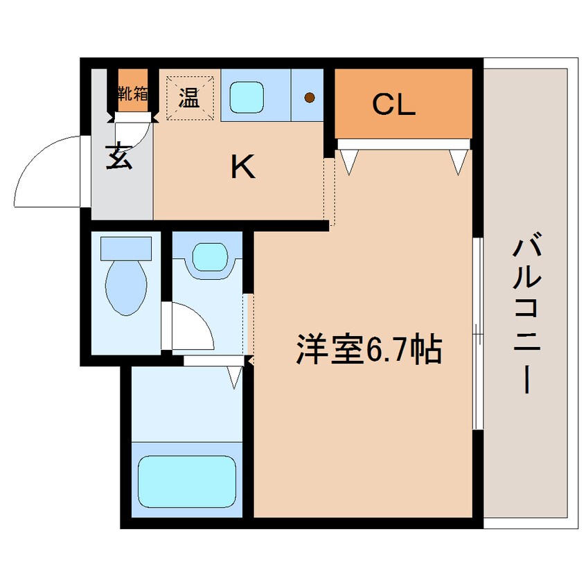 間取図 近鉄難波線・奈良線/近鉄奈良駅 バス20分大和ハウス下車:停歩6分 5階 築32年