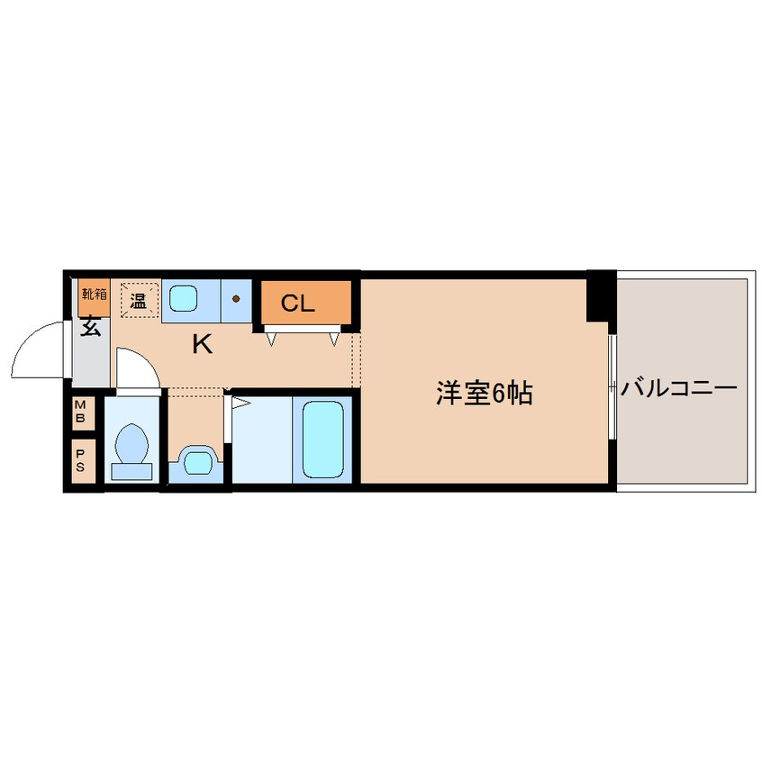 間取図 近鉄難波線・奈良線/近鉄奈良駅 バス20分大和ハウス下車:停歩6分 5階 築32年