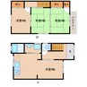桜井線<万葉まほろば線>/京終駅 徒歩11分 1階 築36年 4DKの間取り