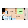 近鉄京都線/新大宮駅 徒歩13分 6階 築16年 2LDKの間取り