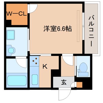 間取図 近鉄難波線・奈良線/近鉄奈良駅 徒歩17分 2階 1年未満