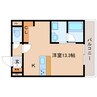 近鉄難波線・奈良線/近鉄奈良駅 徒歩3分 4階 築浅 1Rの間取り