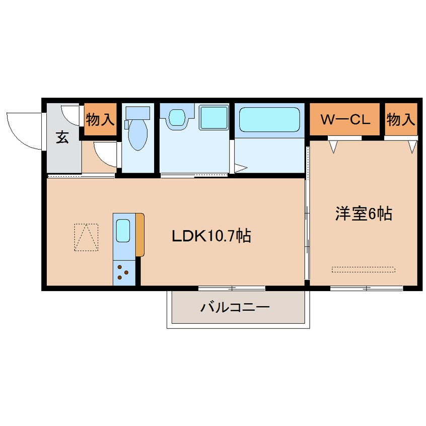 間取図 大和路線・関西本線/奈良駅 徒歩13分 1階 1年未満