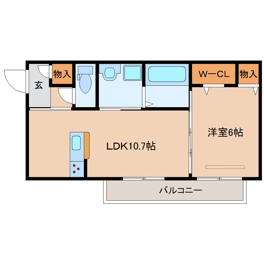 間取図 大和路線・関西本線/奈良駅 徒歩13分 3階 1年未満