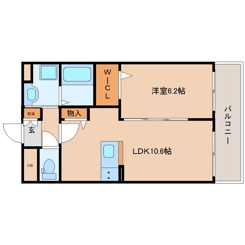 間取図 大和路線・関西本線/奈良駅 徒歩25分 1階 1年未満