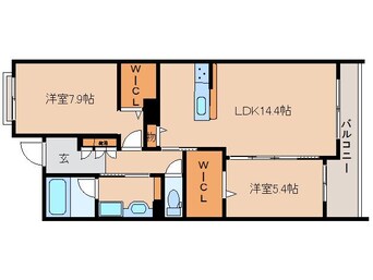 間取図 大和路線・関西本線/奈良駅 徒歩6分 4階 1年未満