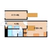 近鉄難波線・奈良線/近鉄奈良駅 バス:11分:停歩7分 2階 築20年 1Kの間取り