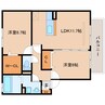 近鉄難波線・奈良線/近鉄奈良駅 バス:17分:停歩7分 2階 築17年 2LDKの間取り