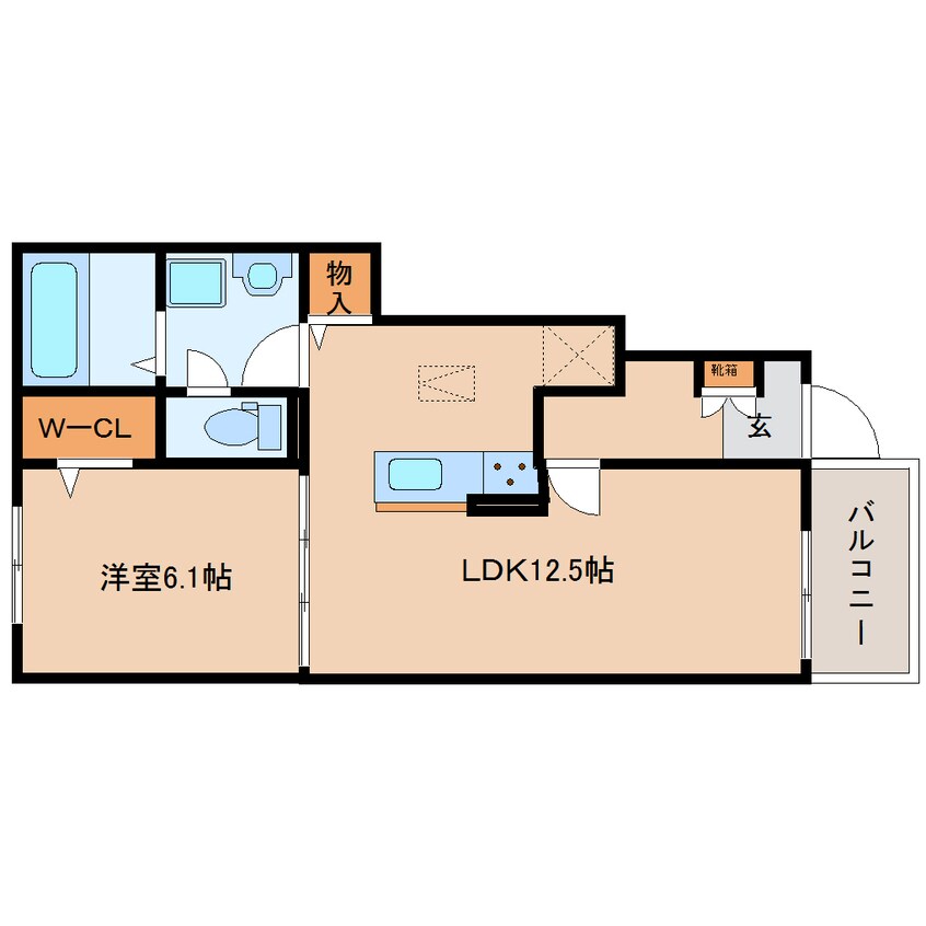 間取図 奈良線/棚倉駅 徒歩14分 1階 建築中