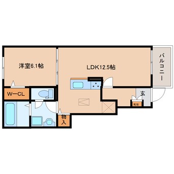 間取図 奈良線/棚倉駅 徒歩14分 1階 建築中