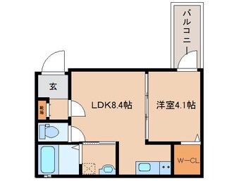 間取図 大和路線・関西本線/奈良駅 徒歩8分 1階 建築中