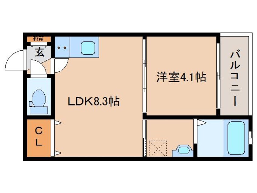 間取図 大和路線・関西本線/奈良駅 徒歩8分 3階 建築中