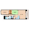 近鉄京都線/近鉄奈良駅 徒歩9分 4階 築14年 2LDKの間取り