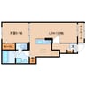 大和路線・関西本線/加茂駅 徒歩7分 1階 1年未満 1LDKの間取り