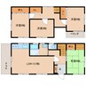 近鉄京都線/近鉄奈良駅 徒歩49分 1-2階 築35年 4LDKの間取り