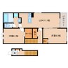 桜井線<万葉まほろば線>/京終駅 徒歩24分 2階 1年未満 2LDKの間取り