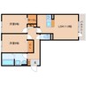 奈良線/奈良駅 バス:13分:停歩7分 1階 1年未満 2LDKの間取り