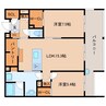 近鉄難波線・奈良線/新大宮駅 徒歩6分 1階 建築中 2LDKの間取り