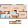 奈良線/木津駅 徒歩20分 2階 1年未満 2LDKの間取り