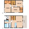 奈良線/木津駅 徒歩21分 1-2階 建築中 3LDKの間取り