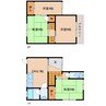 近鉄難波線・奈良線/新大宮駅 徒歩11分 2階 築45年 4DKの間取り