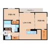 奈良線/奈良駅 徒歩9分 2階 1年未満 2LDKの間取り