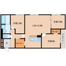 奈良線/奈良駅 徒歩9分 2階 1年未満 3LDKの間取り