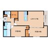 奈良線/奈良駅 徒歩9分 2階 1年未満 2LDKの間取り