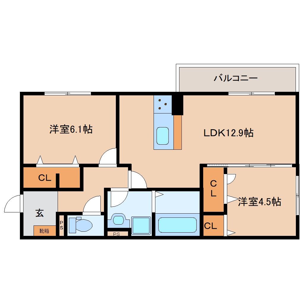 間取り図 大和路線・関西本線/奈良駅 徒歩11分 1階 建築中