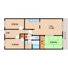 近鉄大阪線（近畿）/五位堂駅 徒歩18分 1階 築37年 3LDKの間取り