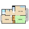 近鉄大阪線（近畿）/近鉄下田駅 徒歩2分 2階 築31年 2DKの間取り