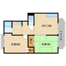 近鉄大阪線（近畿）/近鉄下田駅 徒歩2分 2階 築31年 2DKの間取り