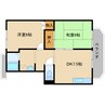 近鉄大阪線（近畿）/近鉄下田駅 徒歩2分 2階 築31年 2DKの間取り