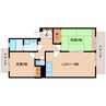 和歌山線/志都美駅 徒歩7分 3階 築27年 2LDKの間取り