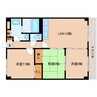 近鉄大阪線（近畿）/関屋駅 徒歩3分 1階 築26年 3LDKの間取り