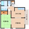 近鉄大阪線（近畿）/関屋駅 徒歩2分 2階 築27年 2DKの間取り