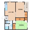 近鉄大阪線（近畿）/五位堂駅 徒歩8分 3階 築34年 2LDKの間取り