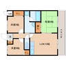 近鉄大阪線（近畿）/五位堂駅 徒歩15分 6階 築33年 3LDKの間取り
