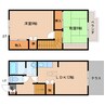 近鉄大阪線（近畿）/五位堂駅 徒歩12分 1-2階 築33年 2LDKの間取り