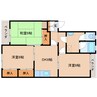 和歌山線/志都美駅 徒歩5分 5階 築47年 3DKの間取り