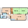 近鉄大阪線（近畿）/近鉄下田駅 徒歩1分 4階 築46年 3LDKの間取り