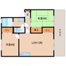 近鉄大阪線（近畿）/五位堂駅 バス:7分:停歩1分 1階 築29年 2LDKの間取り