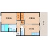近鉄大阪線（近畿）/二上駅 徒歩9分 1階 築28年 2DKの間取り