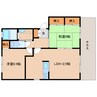 近鉄大阪線（近畿）/五位堂駅 徒歩10分 1階 築27年 2LDKの間取り