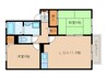 近鉄大阪線（近畿）/二上駅 徒歩9分 2階 築27年 2LDKの間取り
