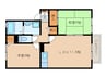 近鉄大阪線（近畿）/二上駅 徒歩9分 2階 築27年 2LDKの間取り