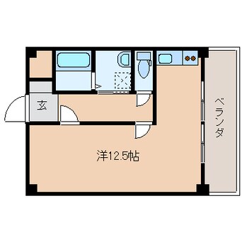 間取図 近鉄大阪線（近畿）/五位堂駅 徒歩2分 3階 築24年