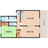 近鉄大阪線（近畿）/五位堂駅 徒歩15分 1階 築29年 2LDKの間取り
